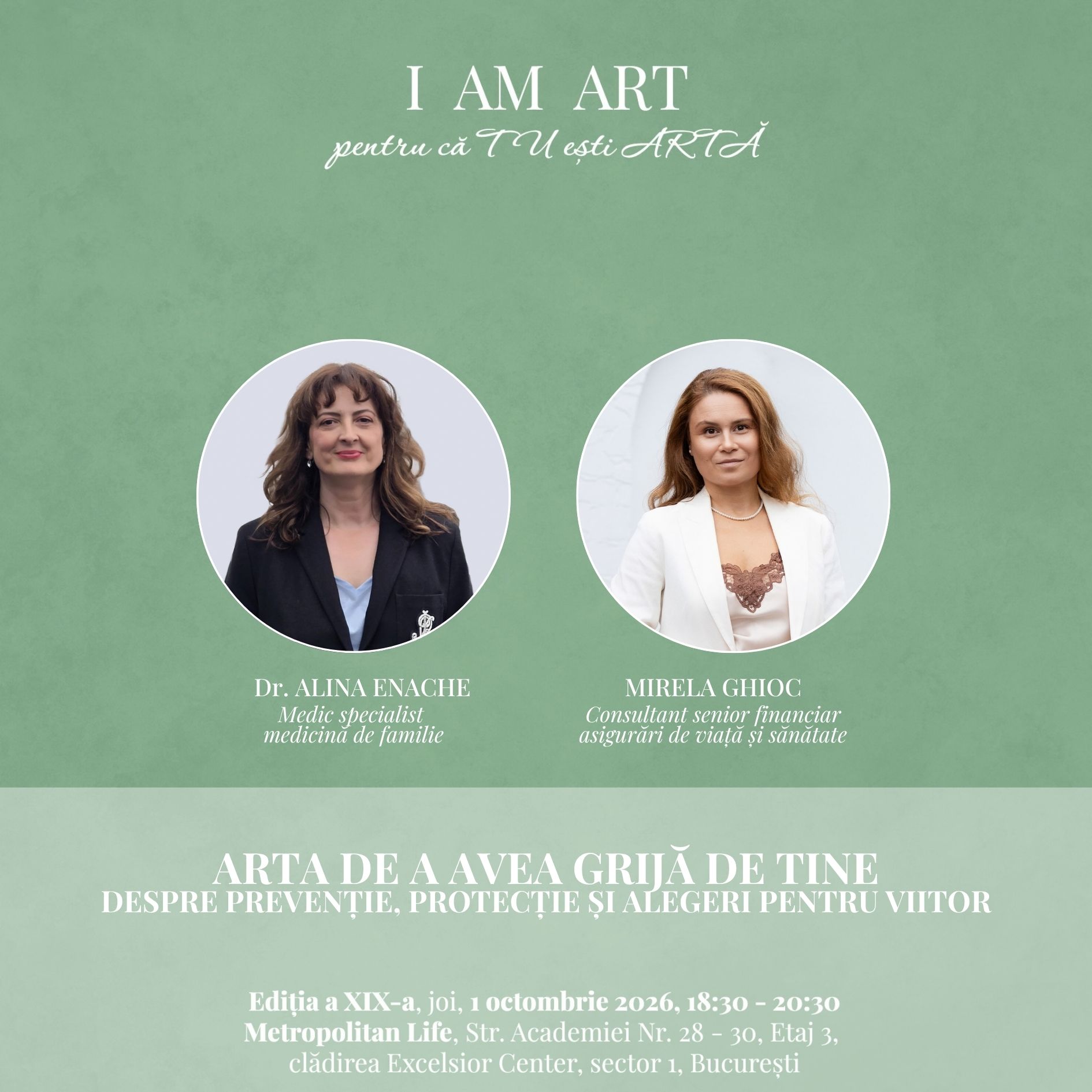 ARTA DE A AVEA GRIJĂ DE TINE Despre prevenție, protecție și alegeri pentru viitor